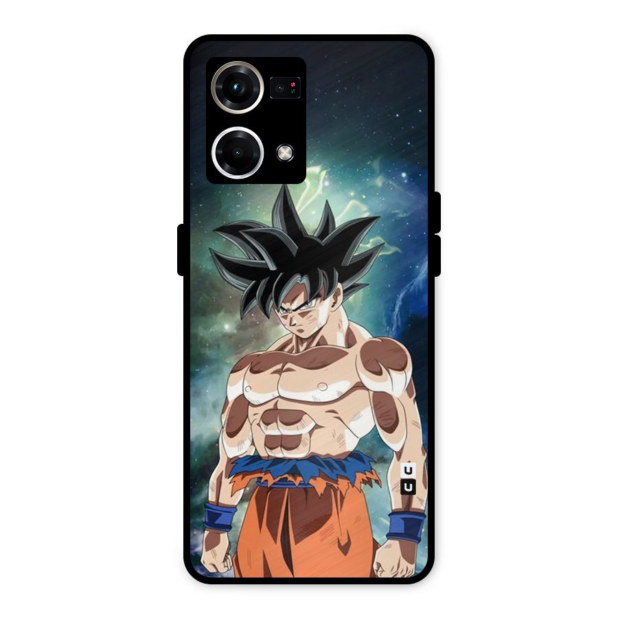 Super Saiyan God Metal Back Case for Oppo F21 Pro 4G