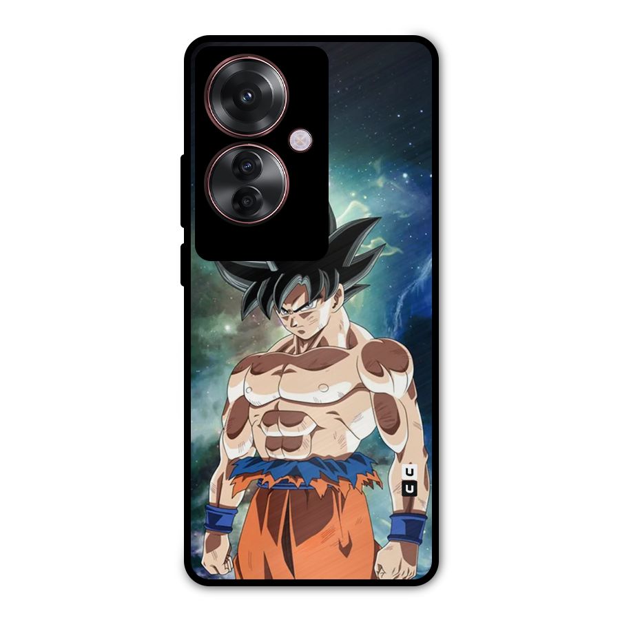 Super Saiyan God Metal Back Case for Oppo F25 Pro