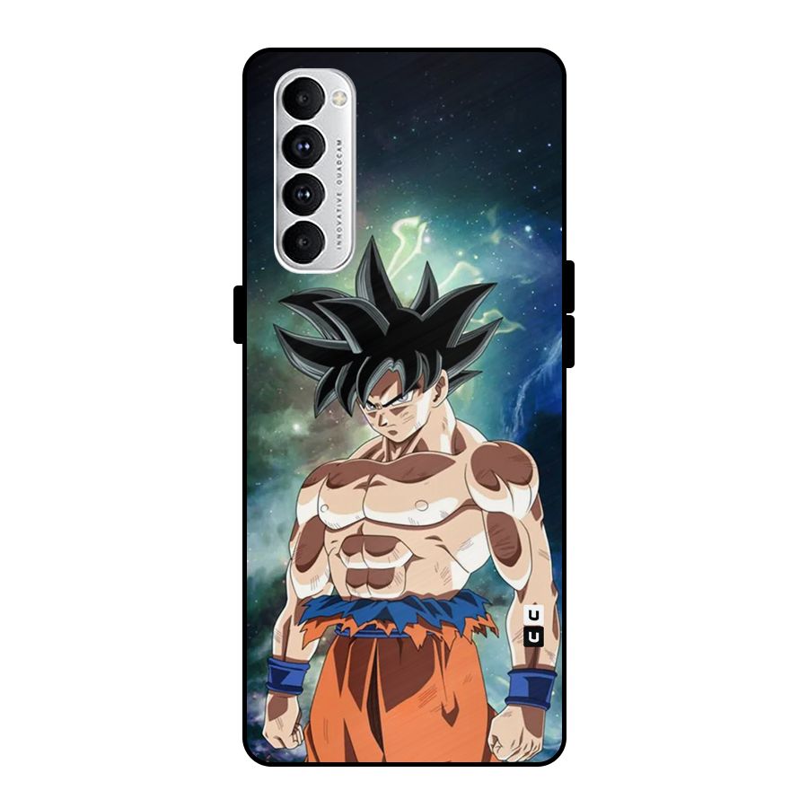 Super Saiyan God Metal Back Case for Oppo Reno4 Pro