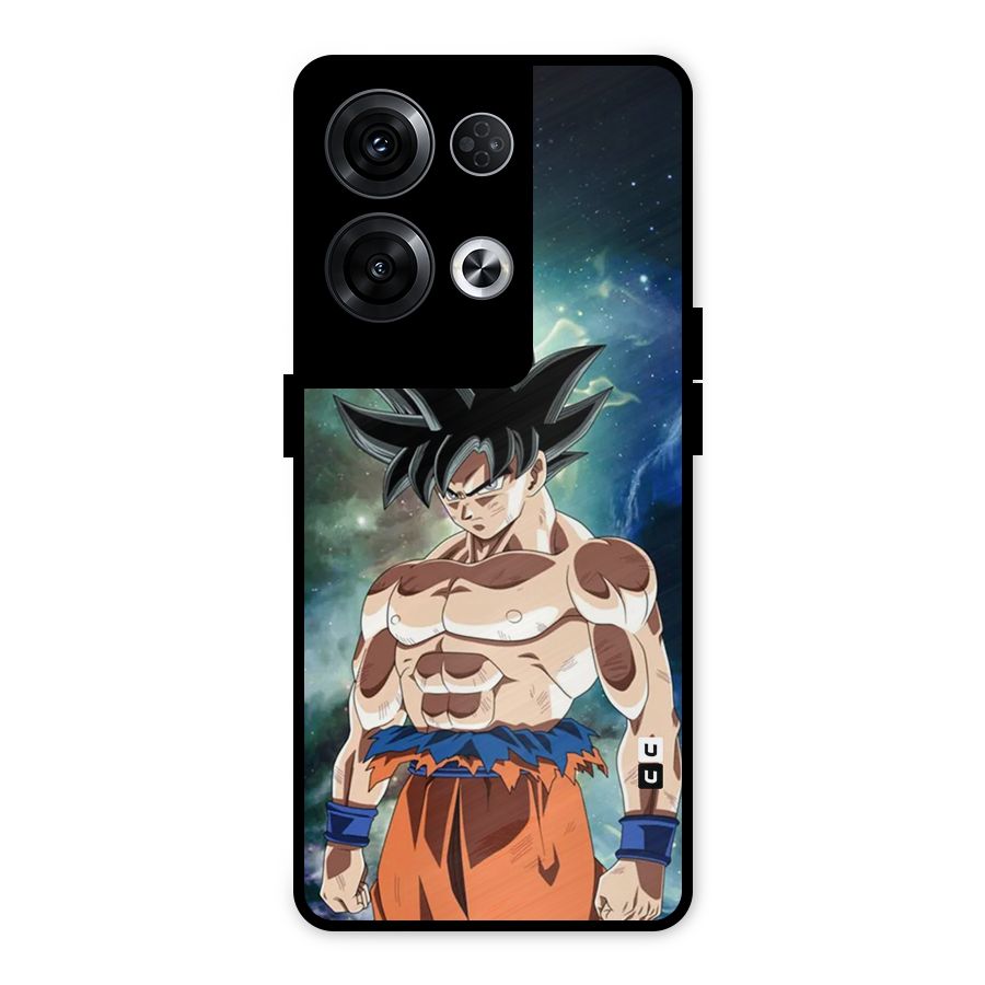 Super Saiyan God Metal Back Case for Oppo Reno8 Pro 5G