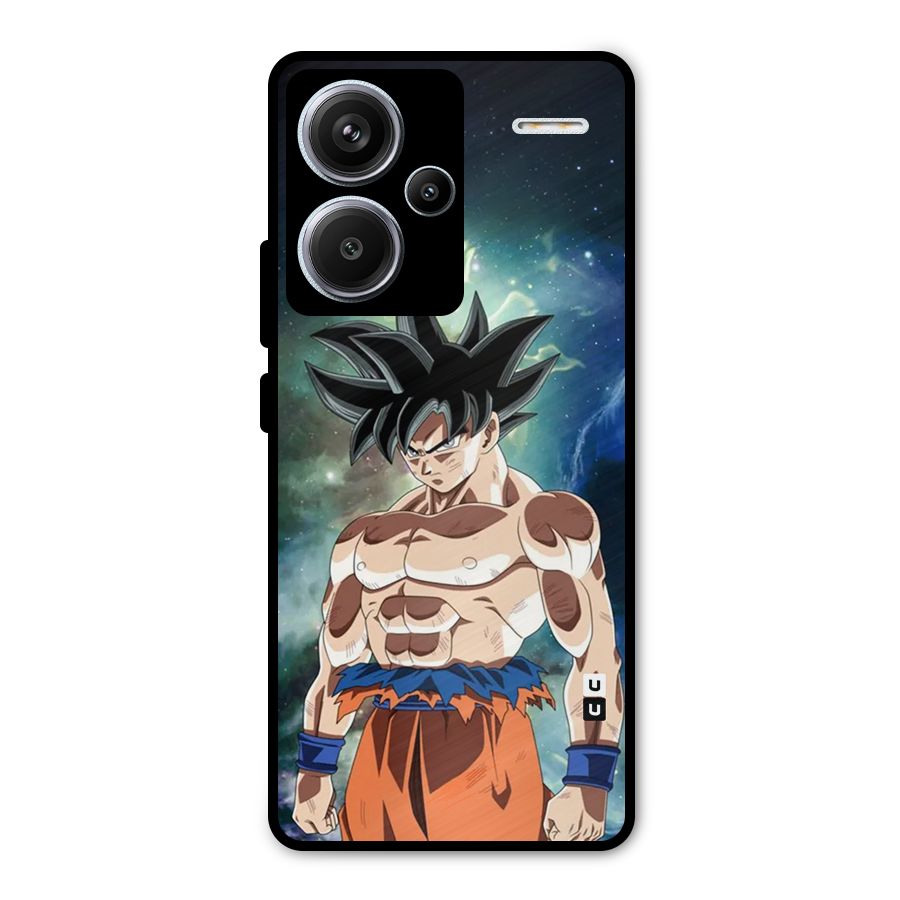 Super Saiyan God Metal Back Case for Redmi Note 13 Pro Plus