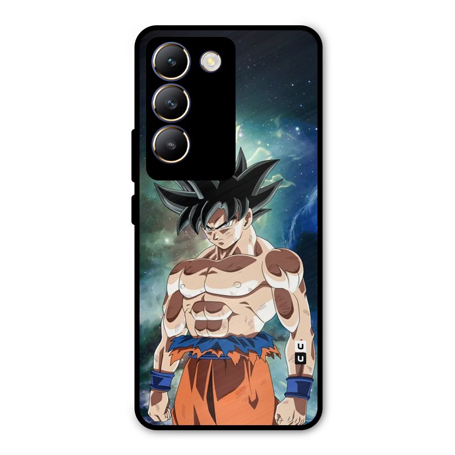 Super Saiyan God Metal Back Case for Vivo T3 5G