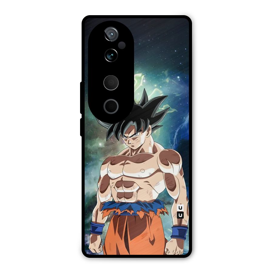 Super Saiyan God Metal Back Case for Vivo T3 Ultra