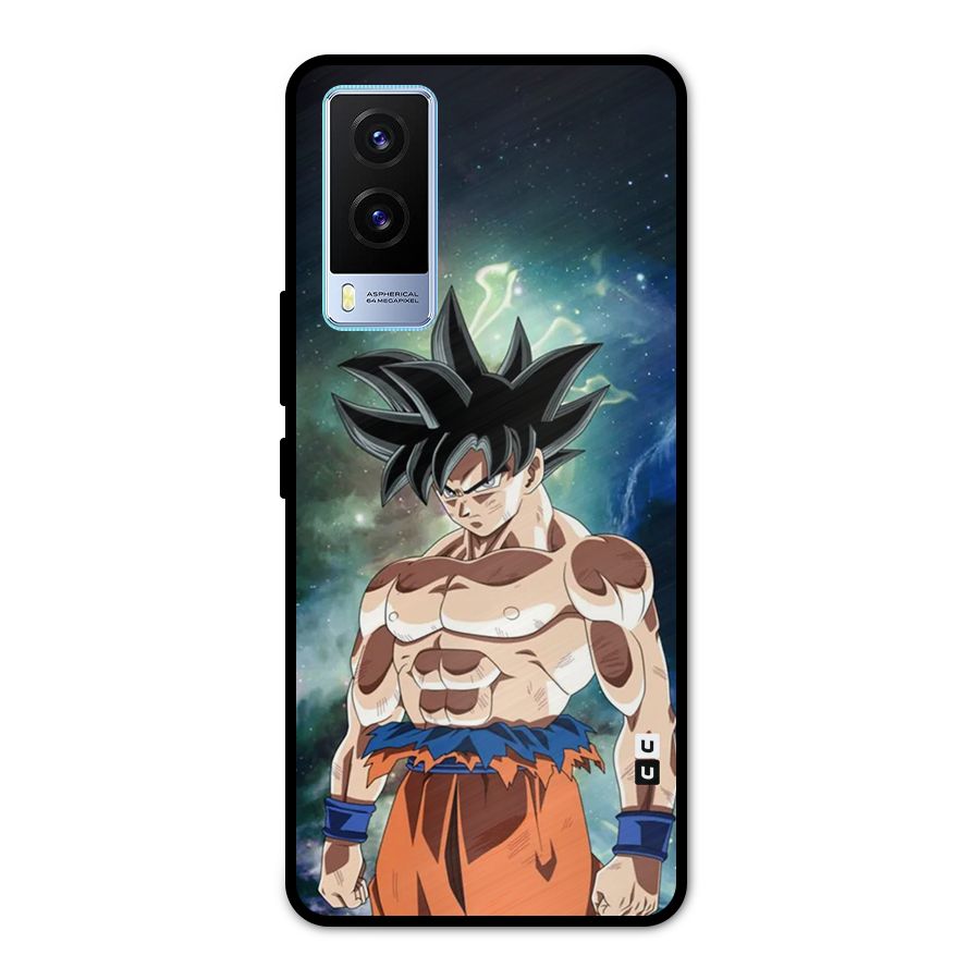 Super Saiyan God Metal Back Case for Vivo V21e 5G