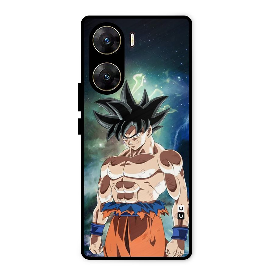 Super Saiyan God Metal Back Case for Vivo V29e
