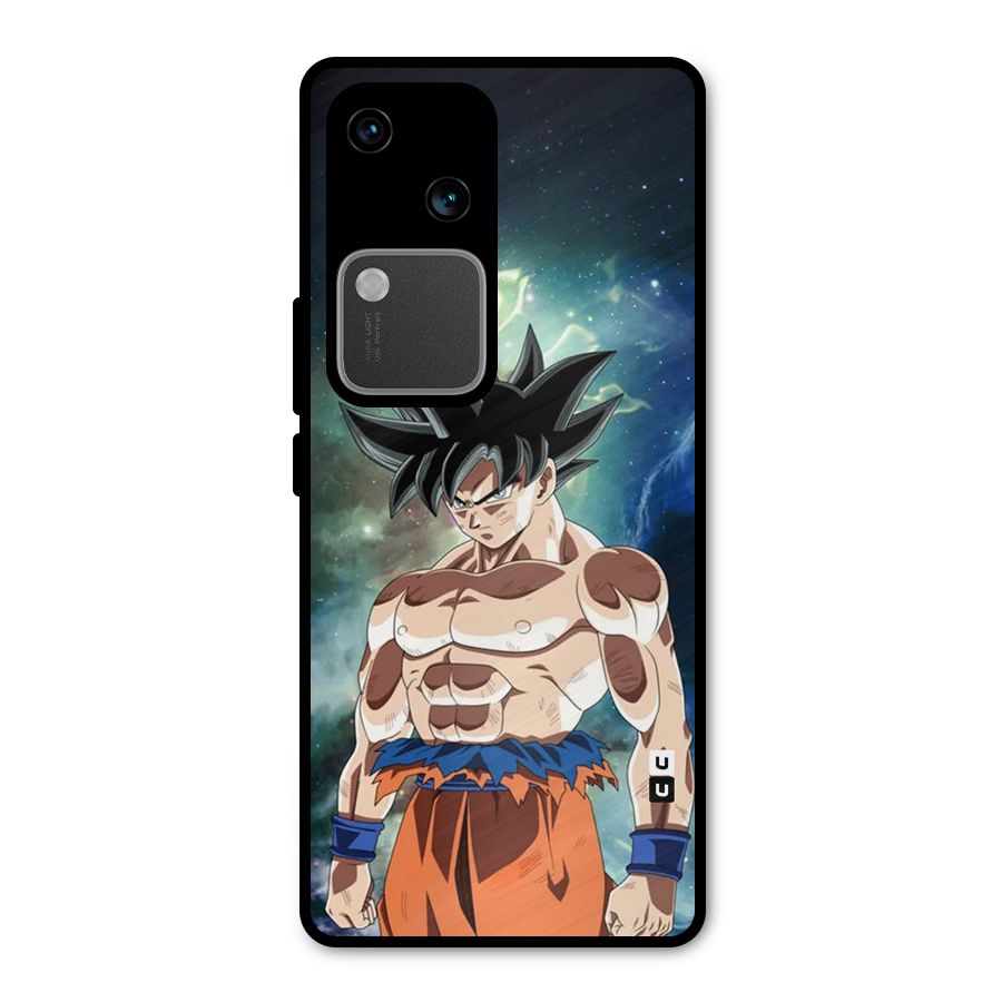 Super Saiyan God Metal Back Case for Vivo V30