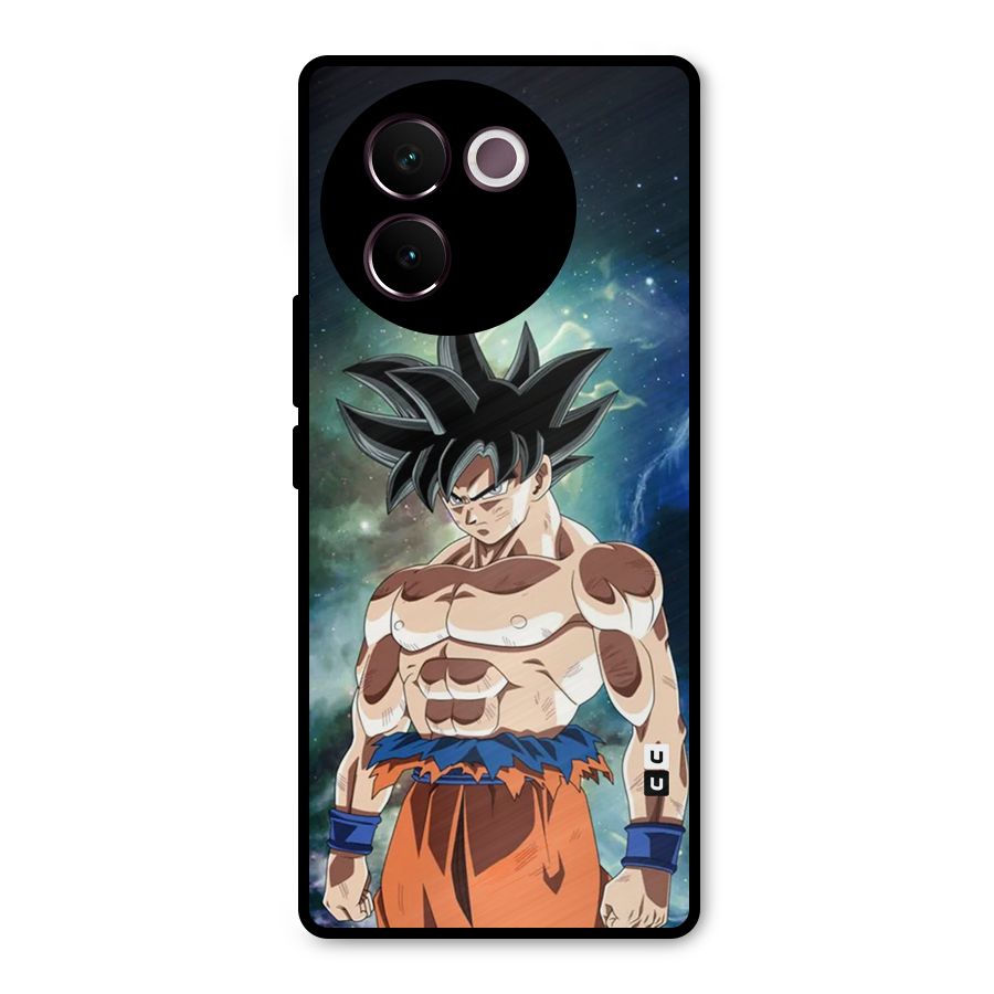 Super Saiyan God Metal Back Case for Vivo V30e