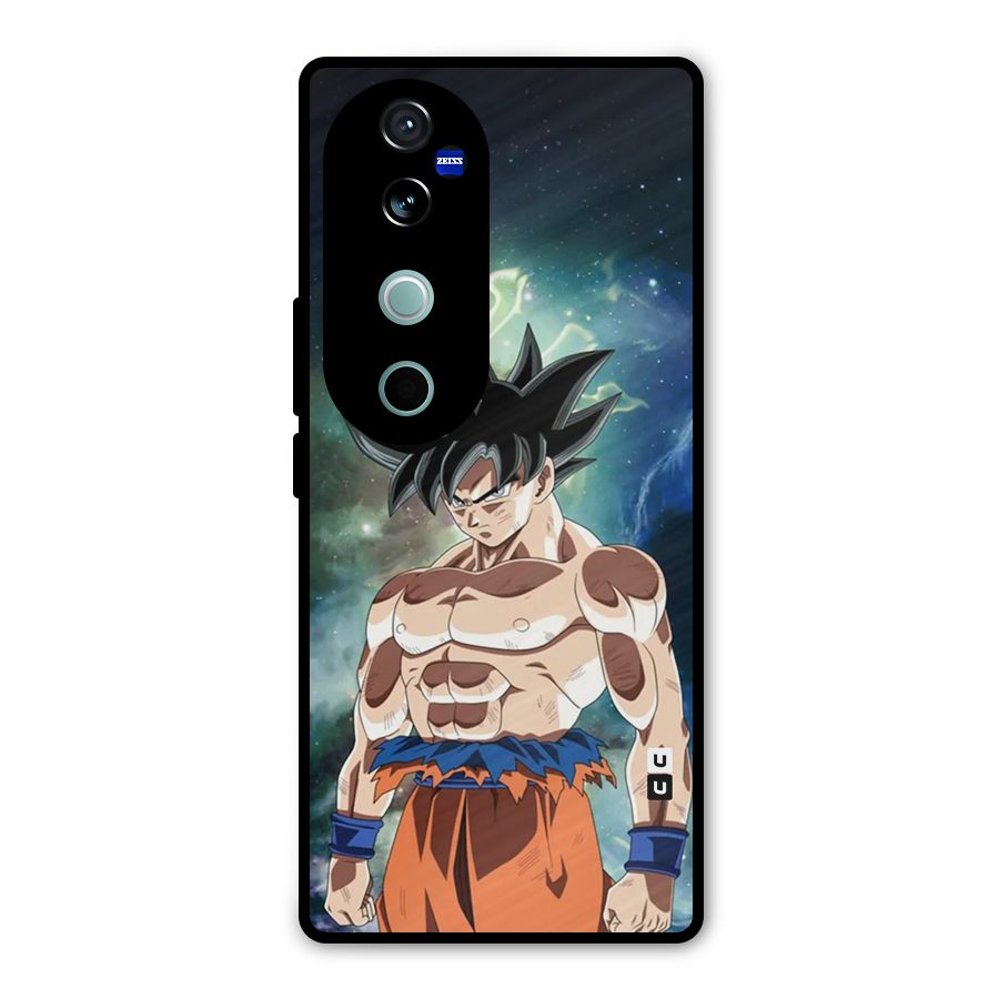 Super Saiyan God Metal Back Case for Vivo V40