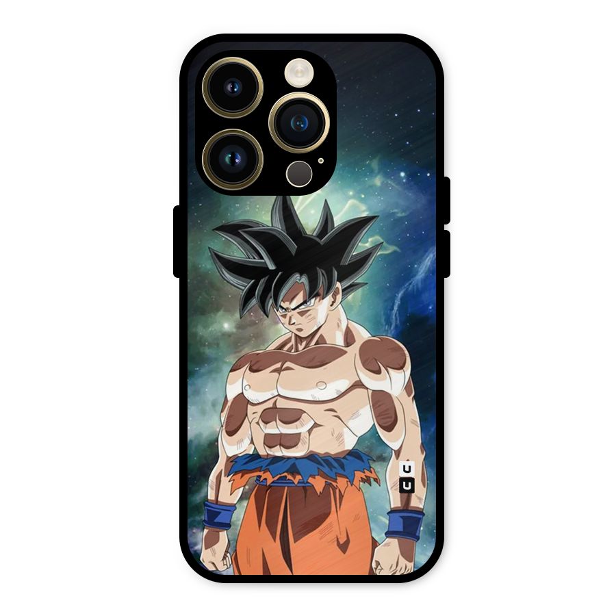 Super Saiyan God Metal Back Case for iPhone 14 Pro