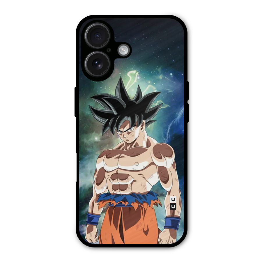 Super Saiyan God Metal Back Case for iPhone 16