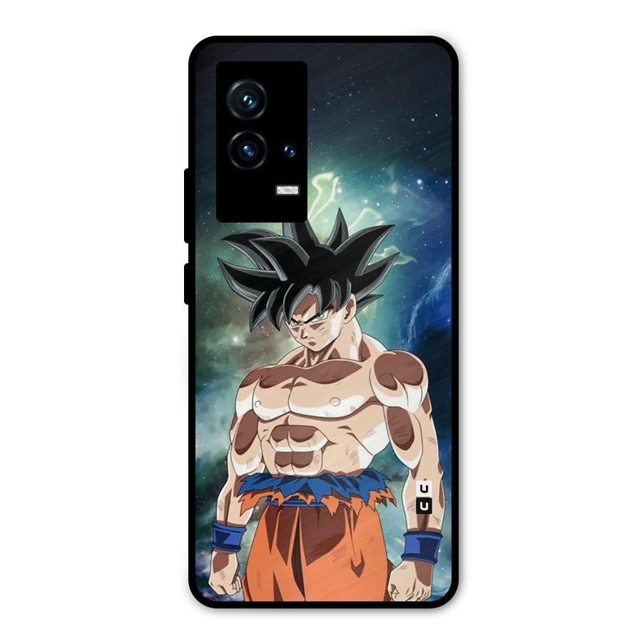 Super Saiyan God Metal Back Case for iQOO 9 5G