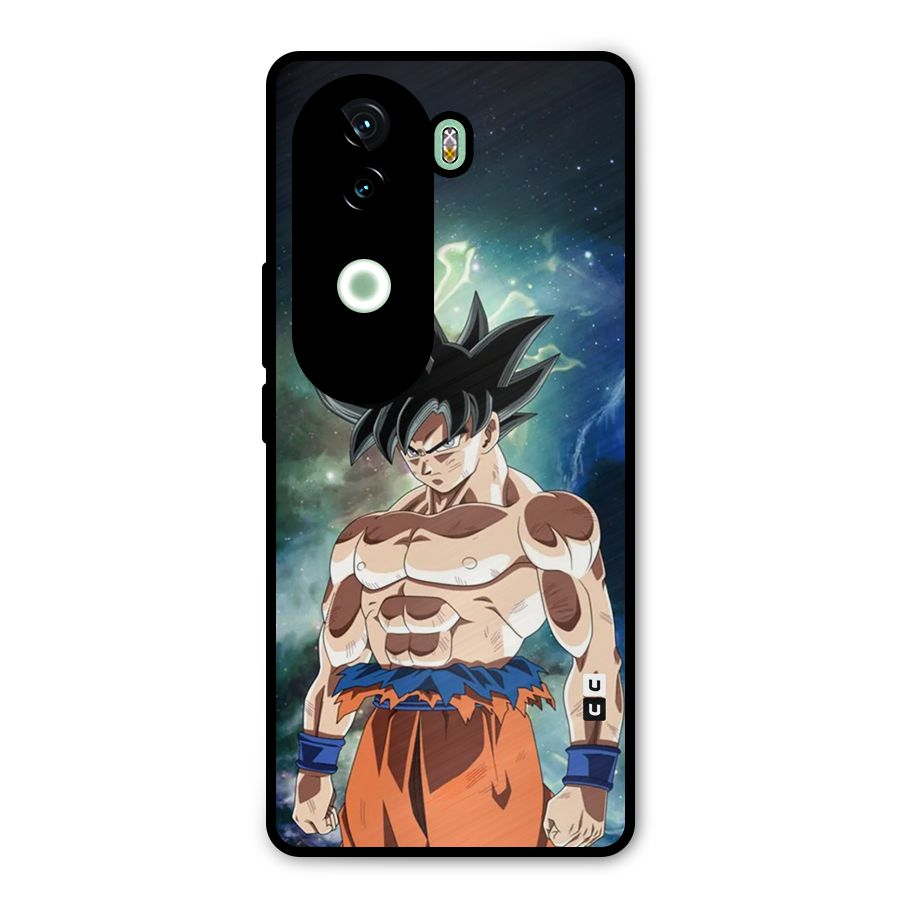 Super Saiyan God Metal Back Case for iQOO Z9s