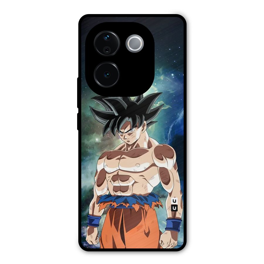 Super Saiyan God Metal Back Case for iQOO Z9s Pro