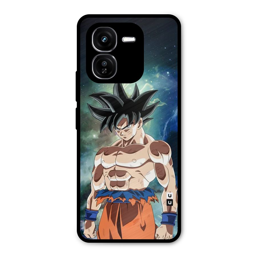 Super Saiyan God Metal Back Case for iQOO Z9x