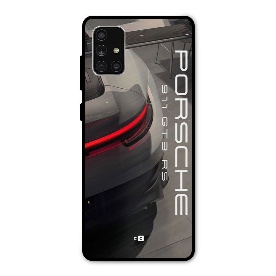 Super Sports Car Metal Back Case for Galaxy A71