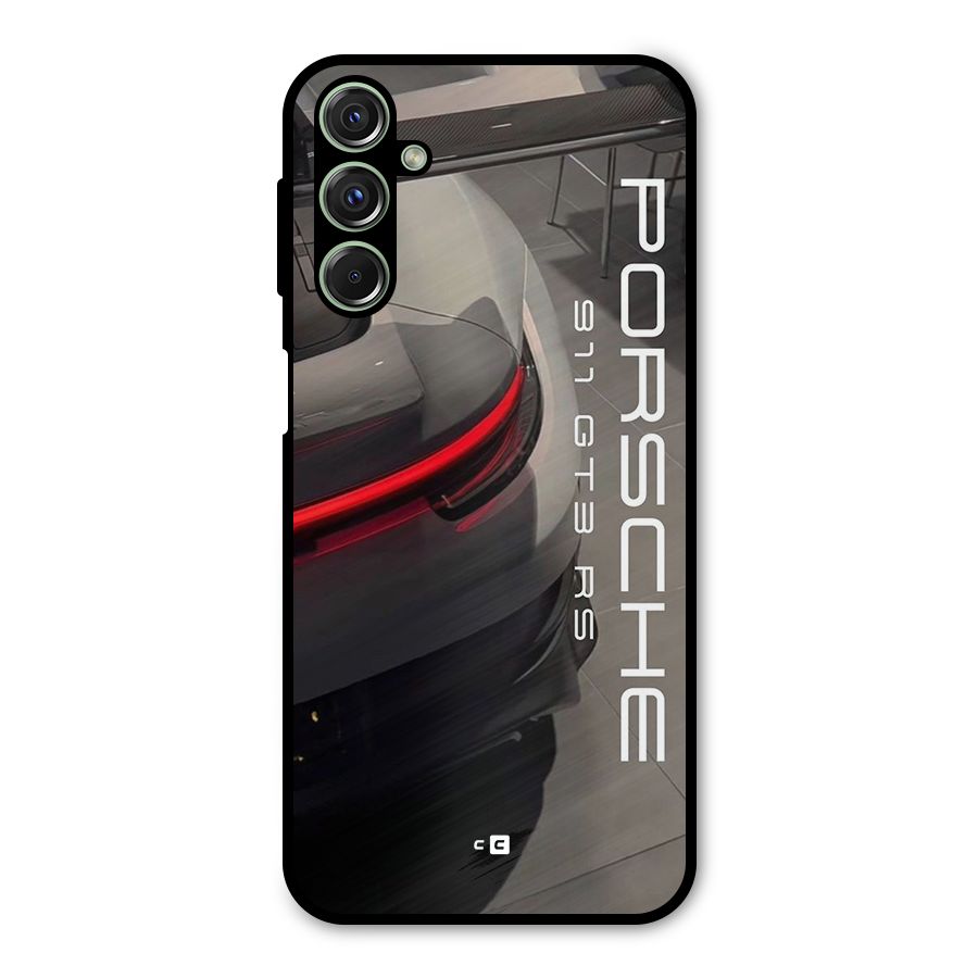 Super Sports Car Metal Back Case for Galaxy F34