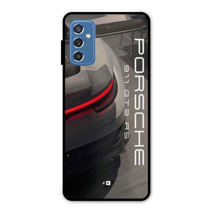 Super Sports Car Metal Back Case for Galaxy M52 5G