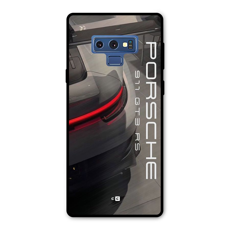 Super Sports Car Metal Back Case for Galaxy Note 9
