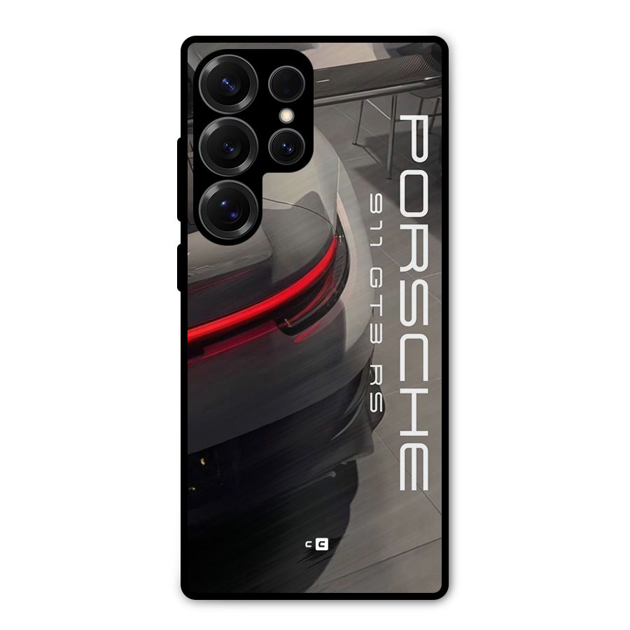 Super Sports Car Metal Back Case for Galaxy S25 Ultra