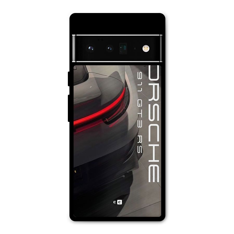 Super Sports Car Metal Back Case for Google Pixel 6 Pro