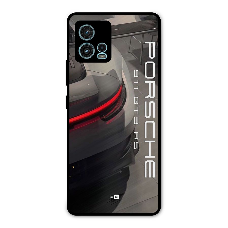 Super Sports Car Metal Back Case for Moto G72