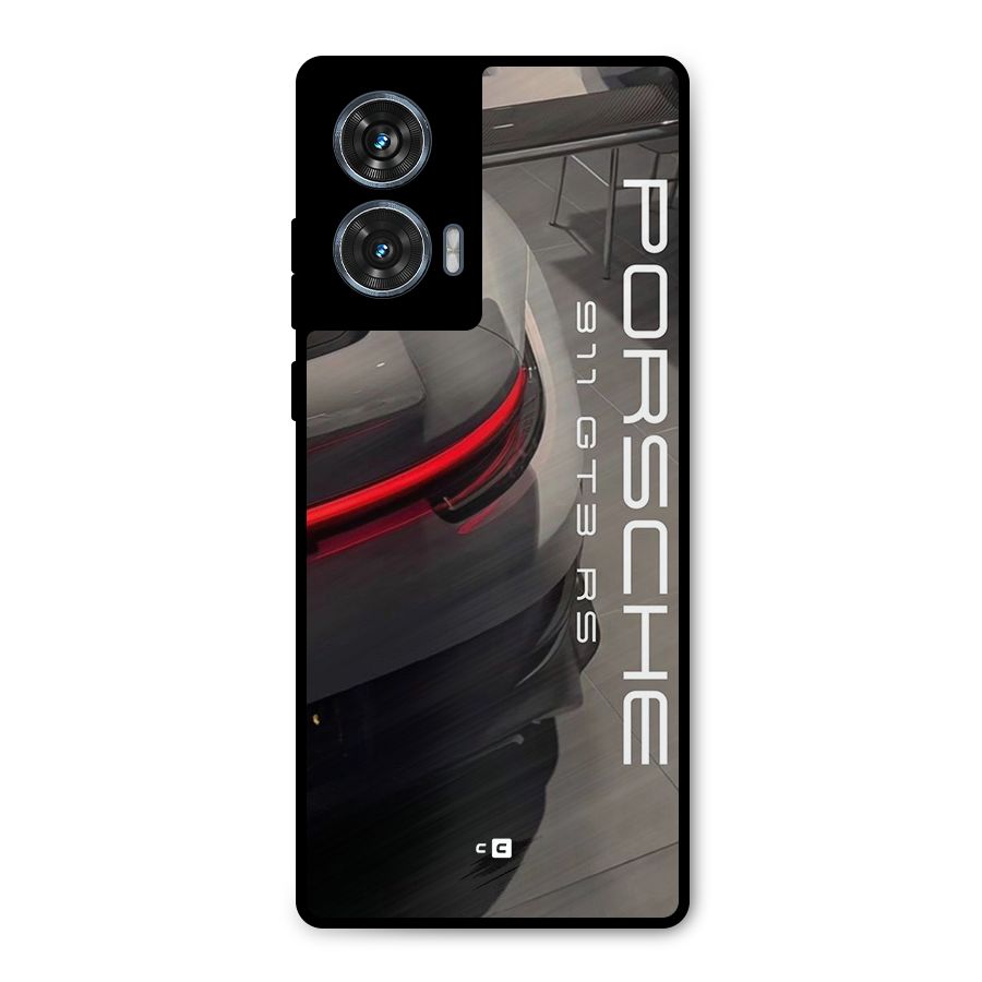 Super Sports Car Metal Back Case for Motorola Edge 50 Fusion