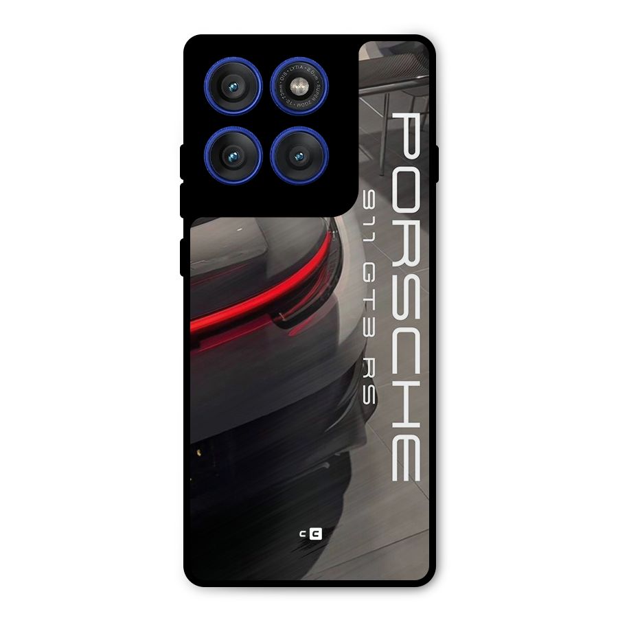 Super Sports Car Metal Back Case for Motorola Edge 60 Pro