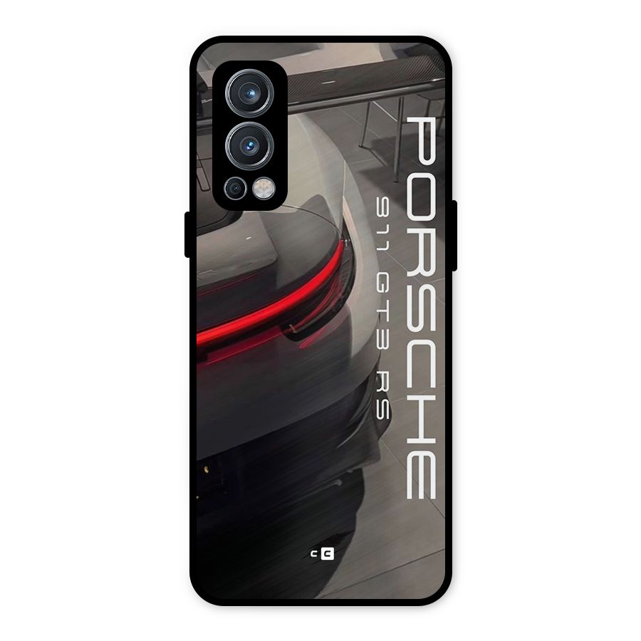 Super Sports Car Metal Back Case for OnePlus Nord 2 5G