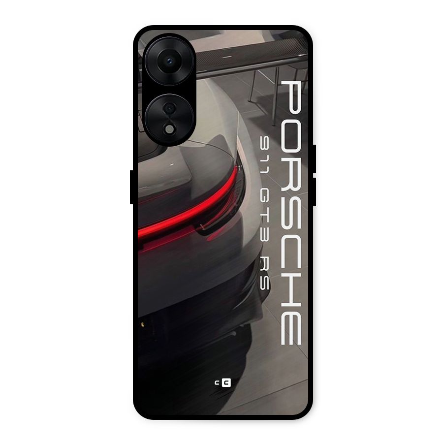 Super Sports Car Metal Back Case for Oppo A78 5G