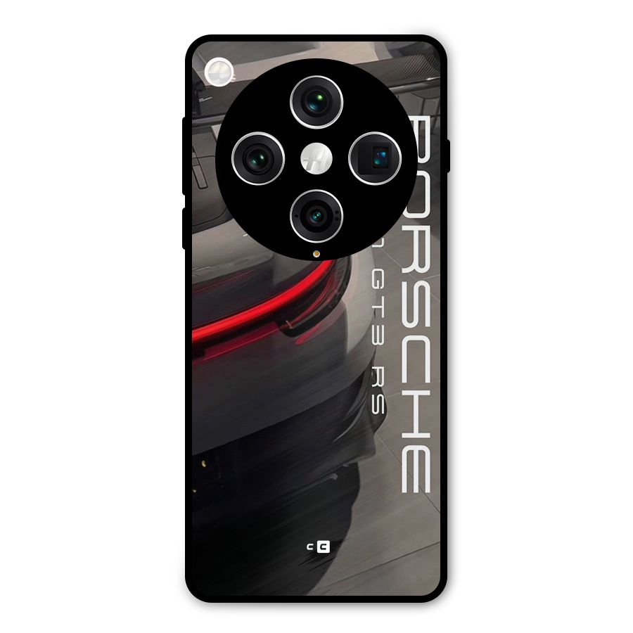Super Sports Car Metal Back Case for Oppo Find X8 Pro