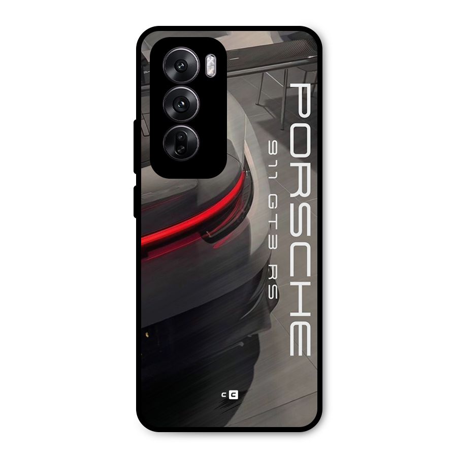 Super Sports Car Metal Back Case for Oppo Reno12