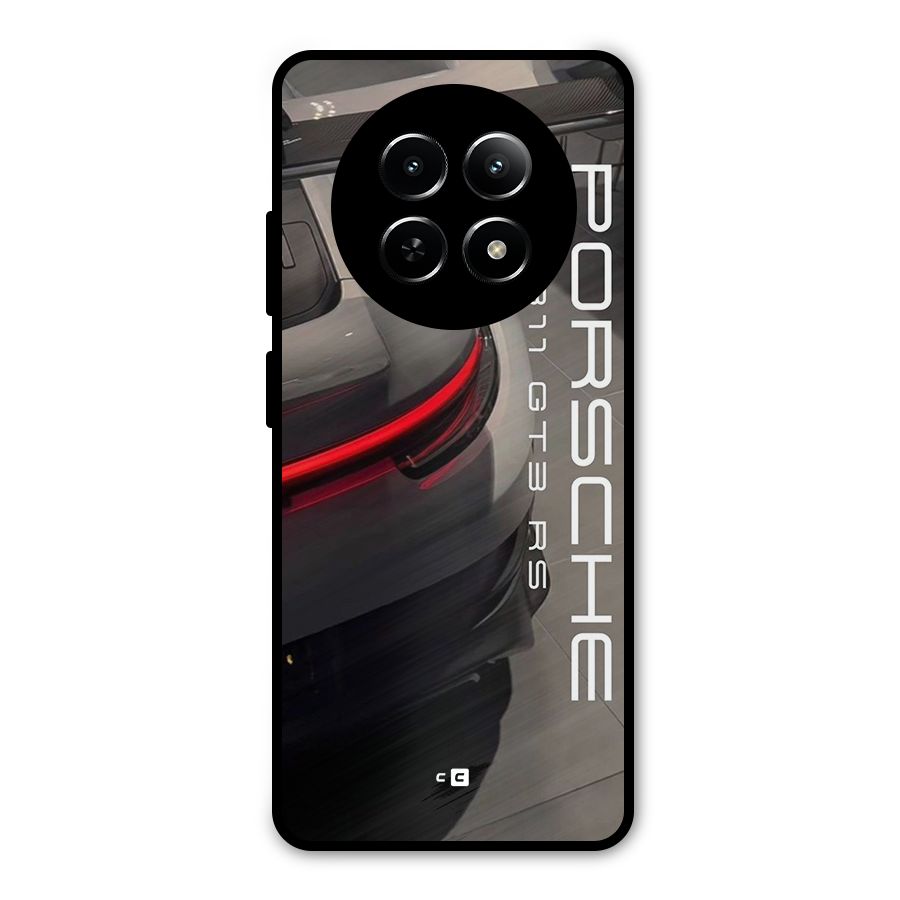 Super Sports Car Metal Back Case for Realme 12x 5G