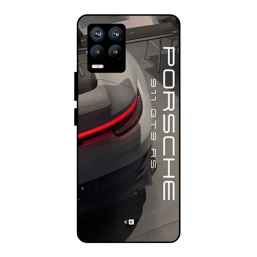 Super Sports Car Metal Back Case for Realme 8