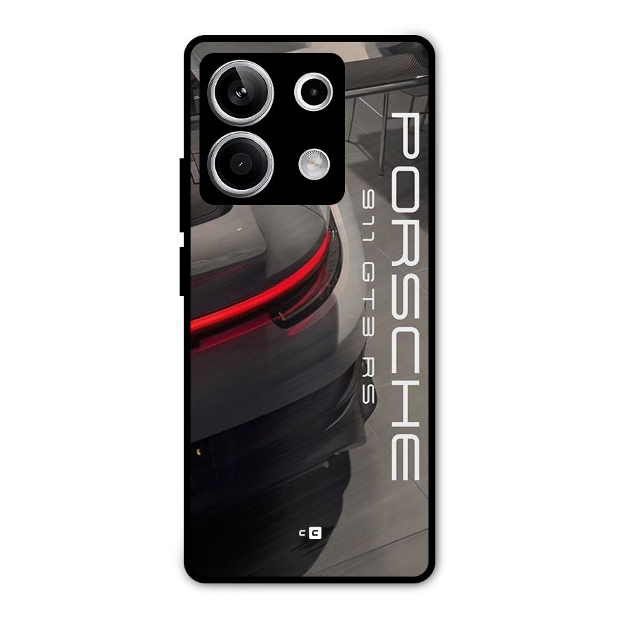 Super Sports Car Metal Back Case for Redmi Note 13 5G
