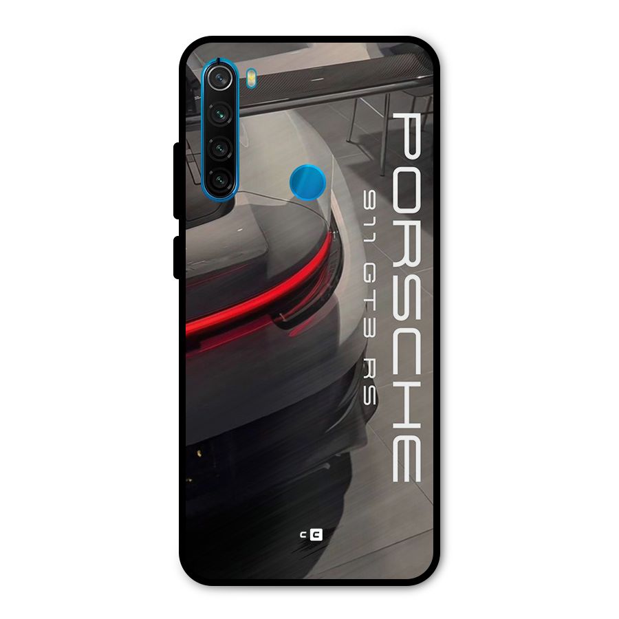 Super Sports Car Metal Back Case for Redmi Note 8