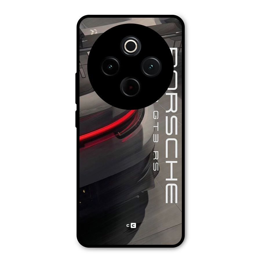 Super Sports Car Metal Back Case for Vivo T4