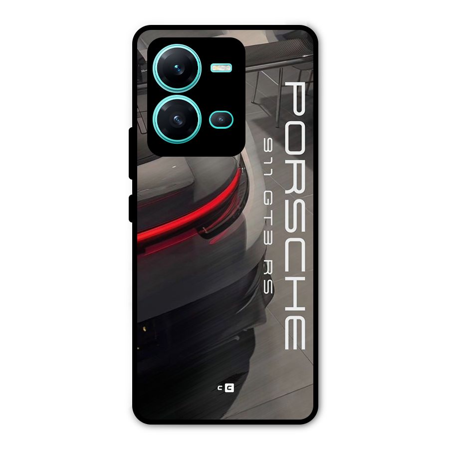 Super Sports Car Metal Back Case for Vivo V25