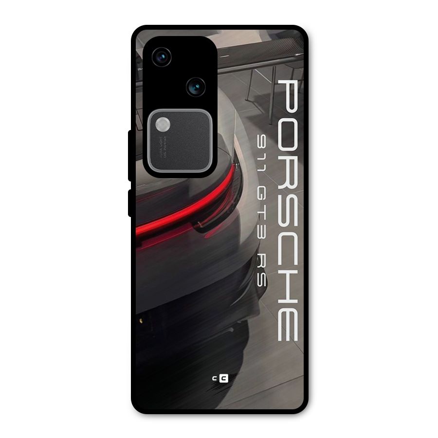 Super Sports Car Metal Back Case for Vivo V30