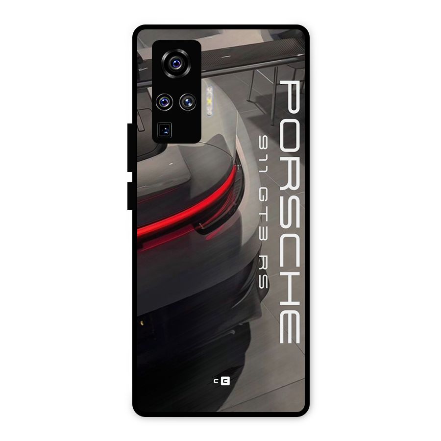 Super Sports Car Metal Back Case for Vivo X50 Pro