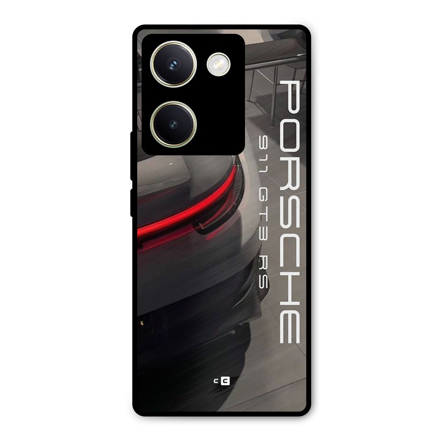 Super Sports Car Metal Back Case for Vivo Y200 Pro