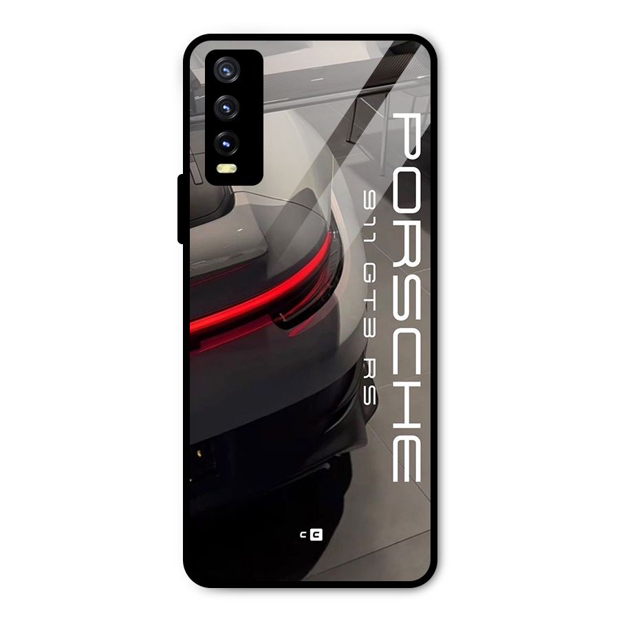 Super Sports Car Metal Back Case for Vivo Y20 2021