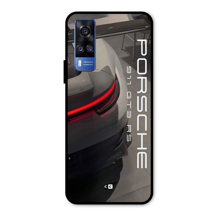 Super Sports Car Metal Back Case for Vivo Y31