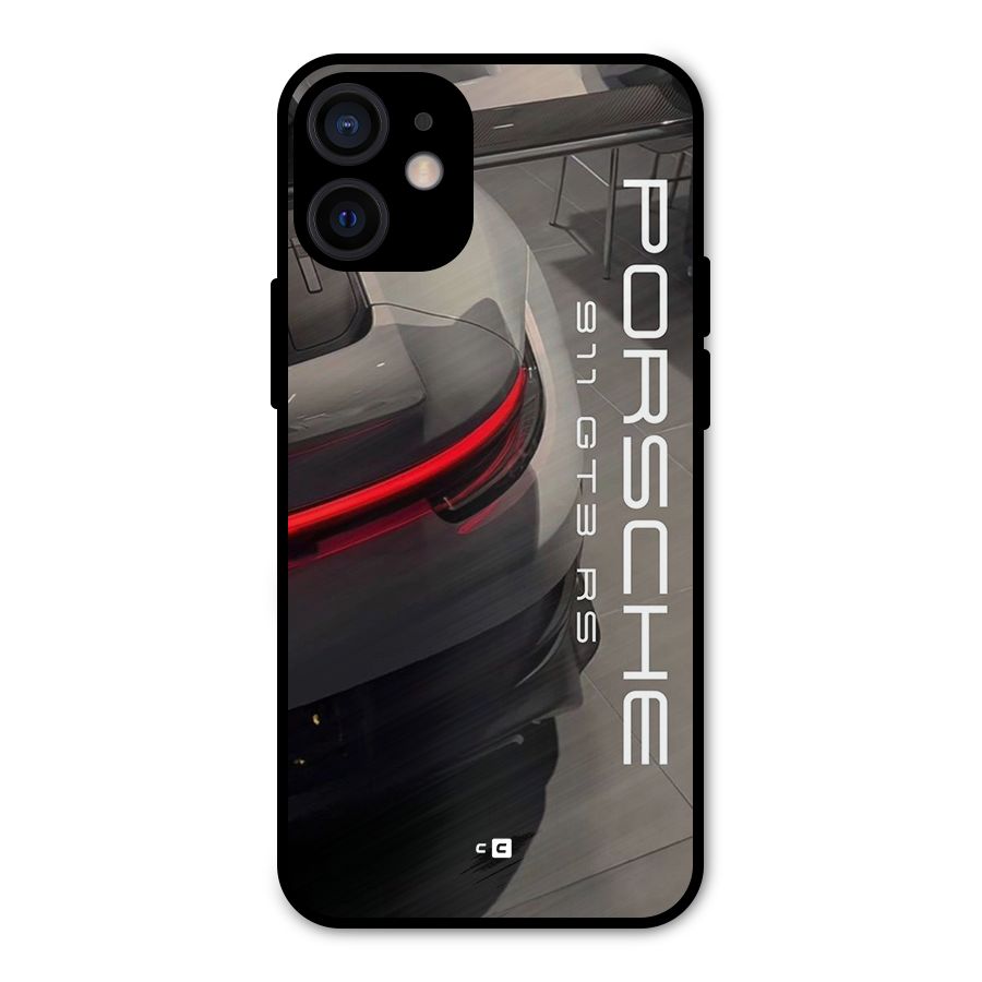 Super Sports Car Metal Back Case for iPhone 12 Mini