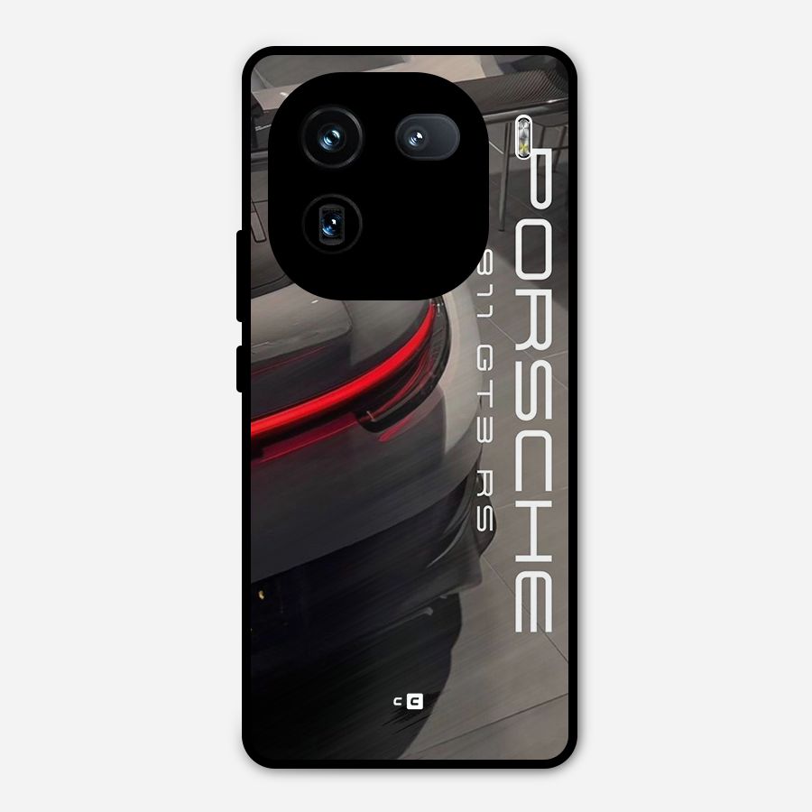 Super Sports Car Metal Back Case for iQOO 12