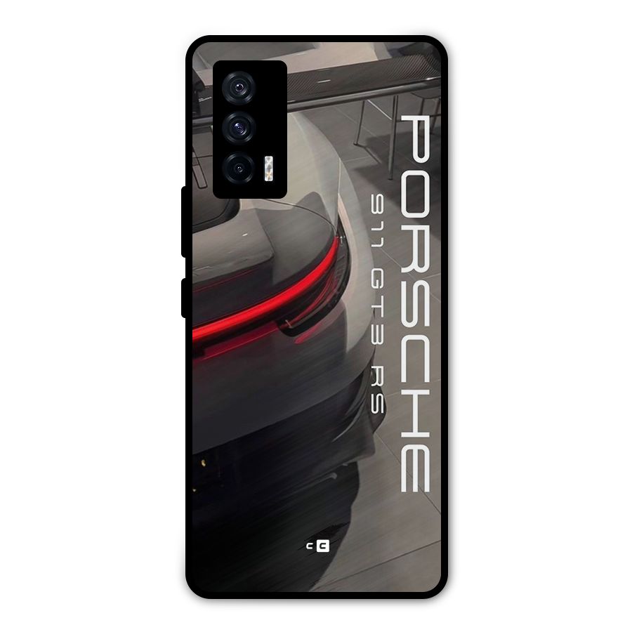 Super Sports Car Metal Back Case for iQOO 7 5G