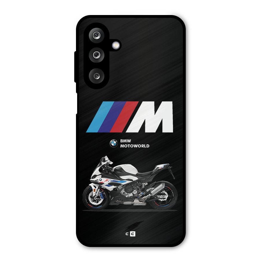 Superbike Stripes Metal Back Case for Galaxy M36