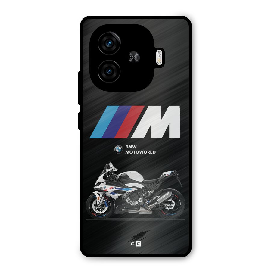 Superbike Stripes Metal Back Case for iQOO Neo 10R