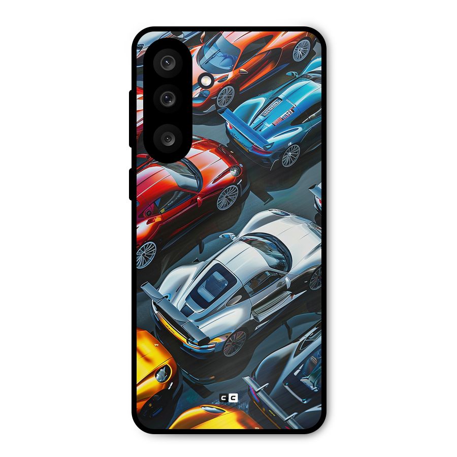 Supercar Club Metal Back Case for Galaxy F56