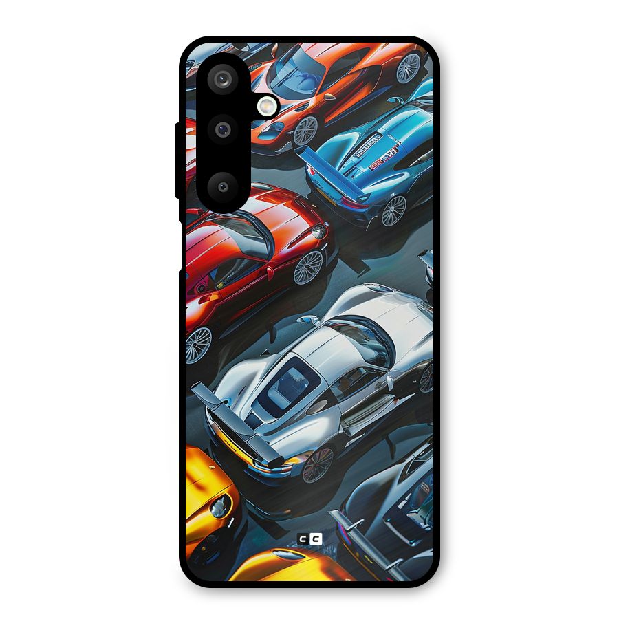 Supercar Club Metal Back Case for Galaxy M16