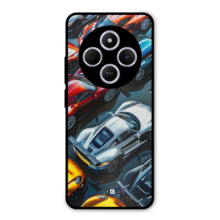 Supercar Club Metal Back Case for Poco C75 5G
